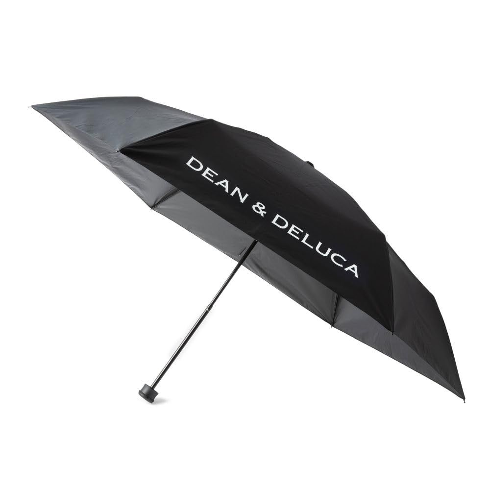 DEAN & DELUCA(ディーンアンドデルーカ) 折り畳み傘 (晴雨兼用) ブラック 日傘 折り畳み 傘e dadd3ece