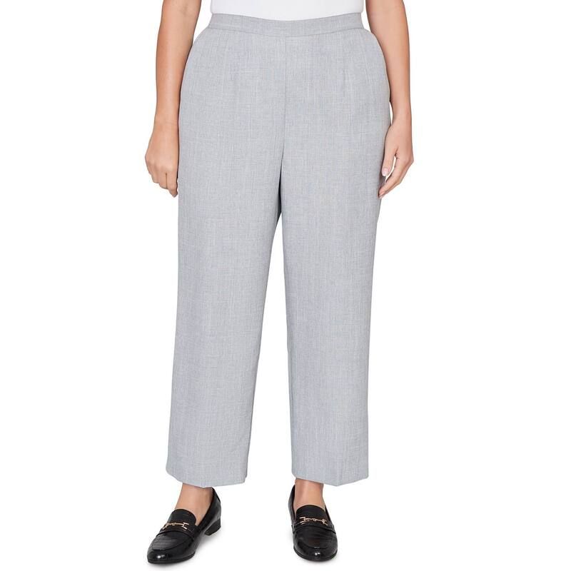 アルフレッド ダナー レディース ボトムス カジュアルパンツ プラスサイズ Plusize Alfredunner Tailored Flat Front Slant Pocket Pants Pearl パール