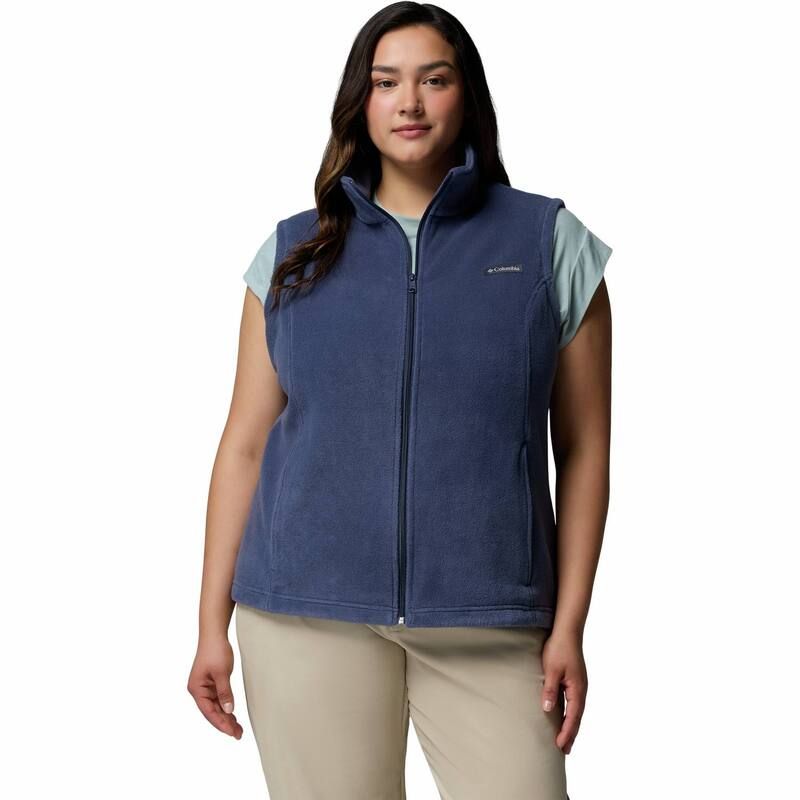 コロンビア レディース アウター ジャケット・ブルゾン プラスサイズ ベスト フリース Plusize Columbia Benton Springs Fleece Vest Nocturnal