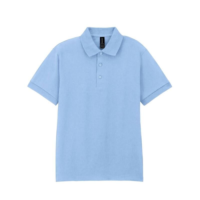 ギルダン レディース トップス シャツ Gildan Unisex Adult DryBlend Polo Shirt Light Blue ブルー