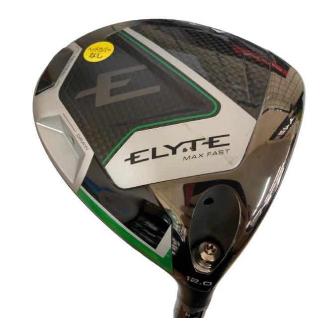 【中古】 キャロウェイ ELYTE MAX FAST 12° レディース ドライバー DR LIN-Q GREEN 40 for CW(ELYTE DR) (フレックスL) レディース 女性用 右利き 右用 Cランク ゴルフクラブ