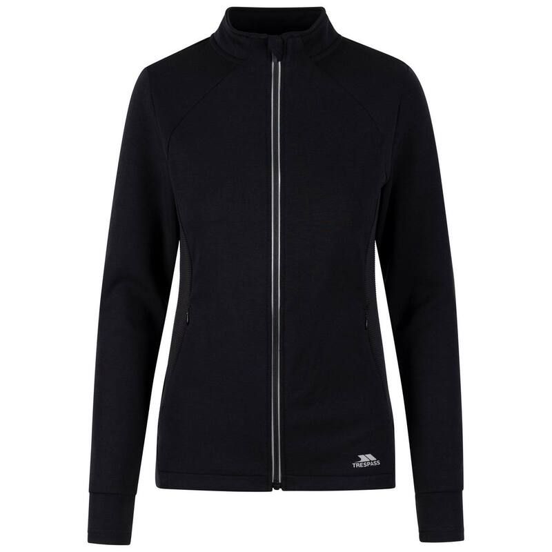 トレスパス レディース アウター ジャケット・ブルゾン Trespass WomensLadies Ridge Track Jacket Black ブラック
