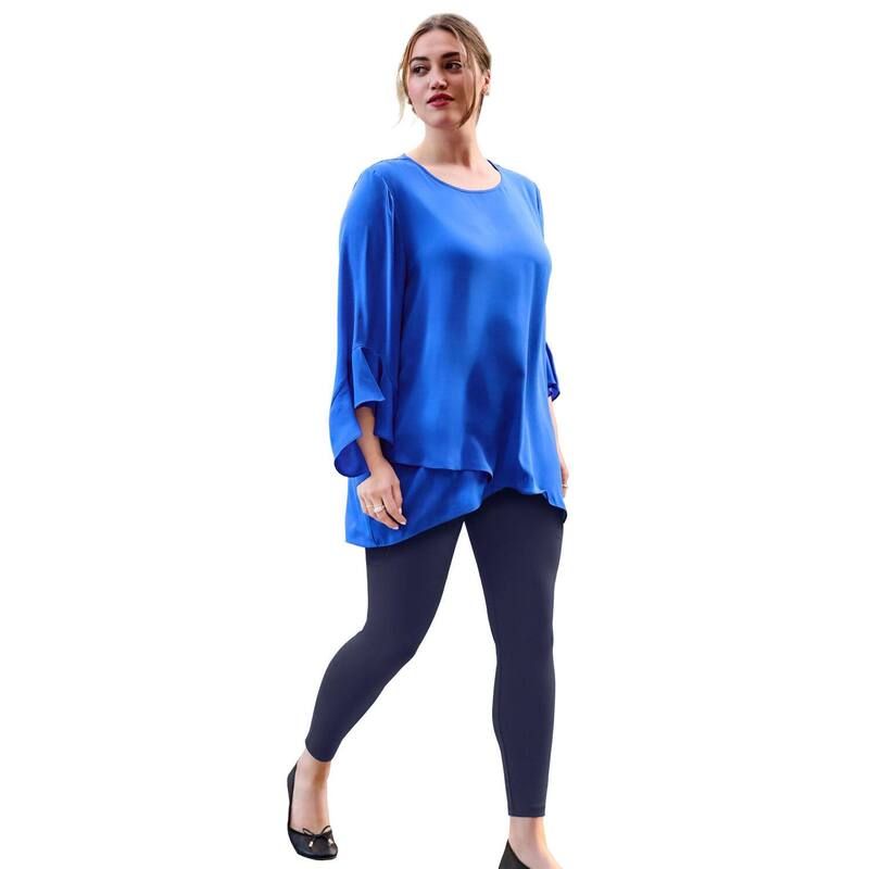 アベニュー レディース ボトムス カジュアルパンツ プラスサイズ Avenue Womens Plusize Ponte Legging Navy ネイビー