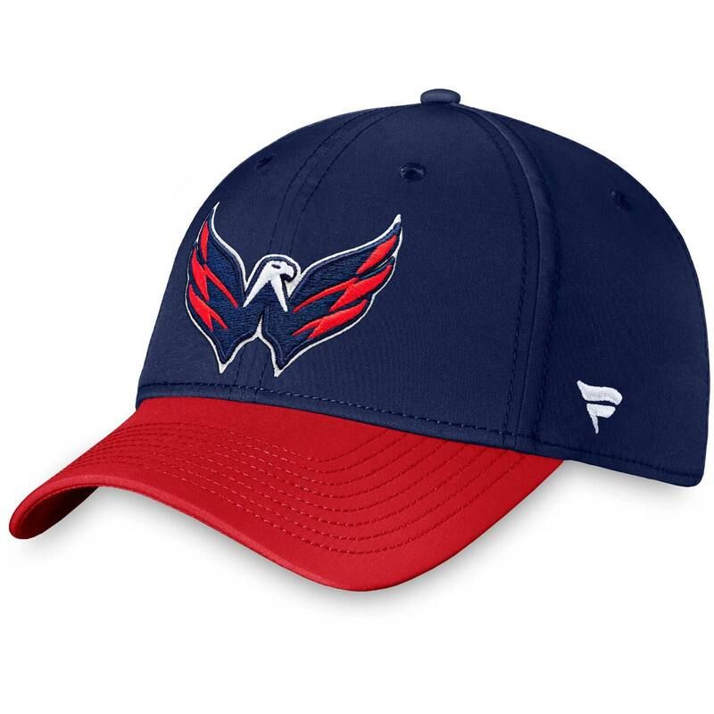 ファナティクス レディース アクセサリー 帽子 キャップ ロゴ Mens Fanatics Branded Navy Washington Capitals Core Primary Logo Flex Hat Cap Navy ネイビー
