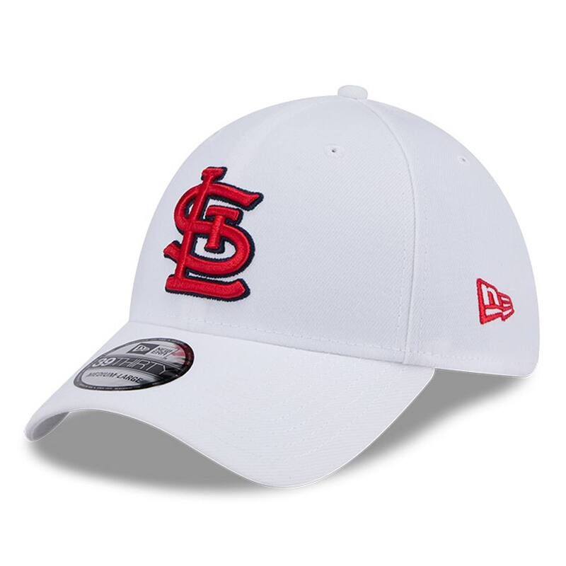 ニューエラ レディース アクセサリー 帽子 Mens New Era White St Louis Cardinals Evergreen 39THIRTY Flex Hat Crd White ホワイト