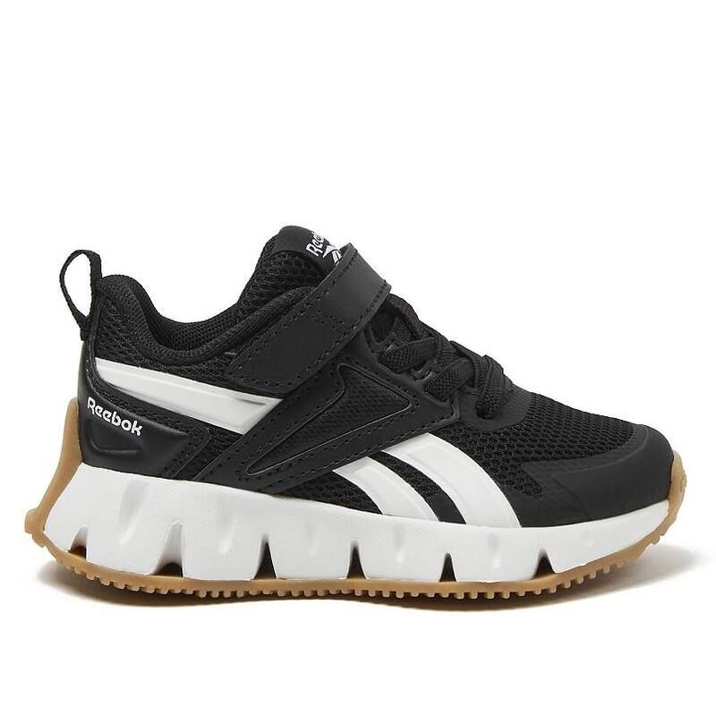 リーボック レディース シューズ スニーカー Reebok Zig Vector Toddler Shoes Black White Rubber ホワイト