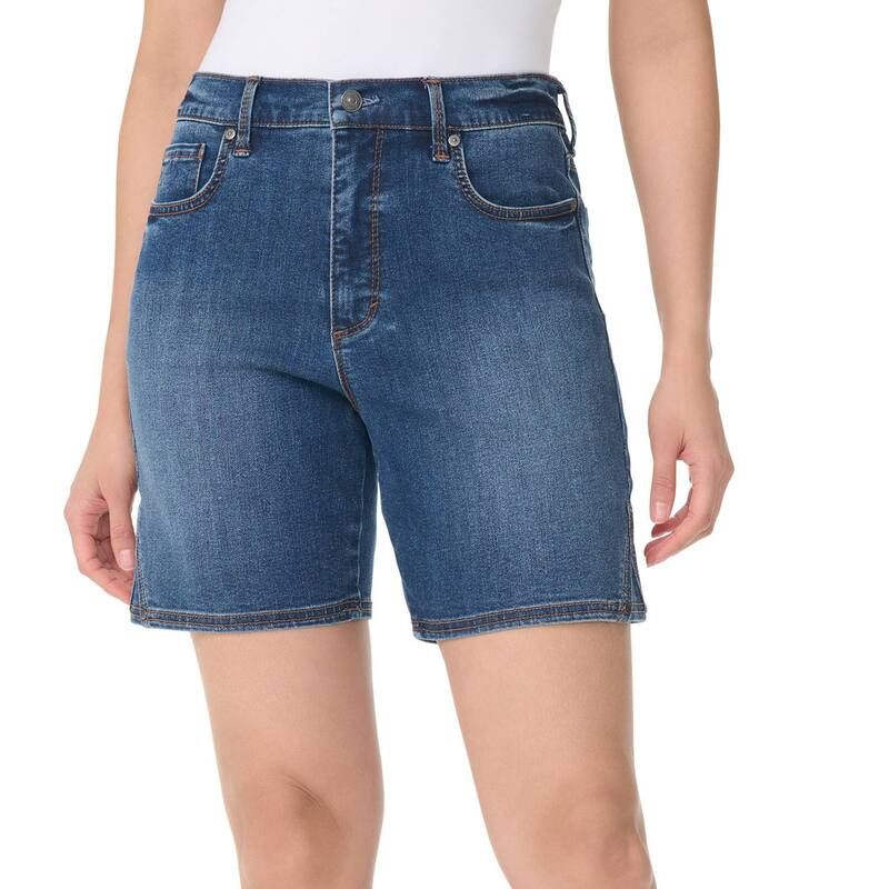 グロリアバンデービルト レディース ボトムス ハーフパンツ・ショーツ プチ ショートパンツ デニム Petite Gloria Vanderbilt Amanda Denim Shorts Louisville デニム
