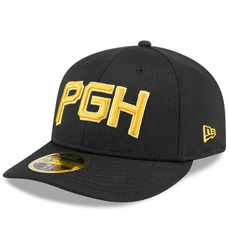 ニューエラ レディース アクセサリー 帽子 Mens New Era Black Pittsburgh Pirates City Connect Batting Practice Low Profile 59FIFTY Fitted Hat Pir Black
