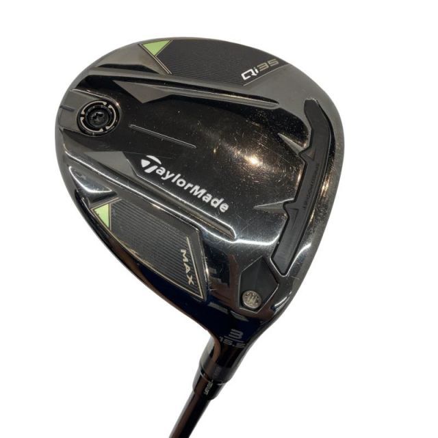 【中古】 テーラーメイド Qi35 MAX 3W フェアウェイウッド FW Diamana BLUE TM50(Qi35 FW) (フレックスSR) メンズ 男性用 右利き 右用 Cランク ゴルフクラブ