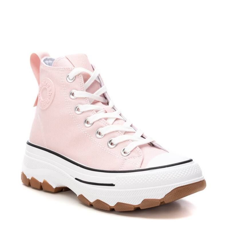 リフレッシュ レディース シューズ スニーカー Womens Refresh Collection High Top Canvasneakers 172476 Light Pink ピンク