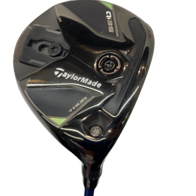 【中古】 テーラーメイド Qi35 TOUR 3W フェアウェイウッド FW 純正特注シャフト (フレックスS) メンズ 男性用 右利き 右用 Bランク ゴルフクラブ