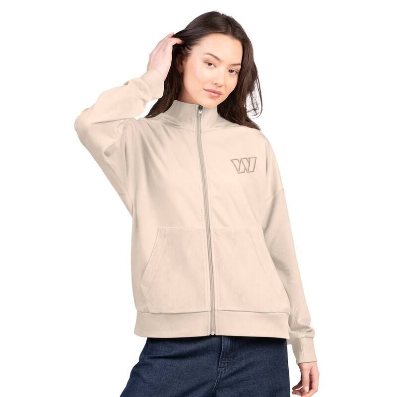 ジースリー フォーハー バイ カール バンクス レディース トップス Tシャツ パーカー Womens GIII 4Her by Carl Banks Tan Washington Commanders Rookie FullZip Hoodie Wft Mu