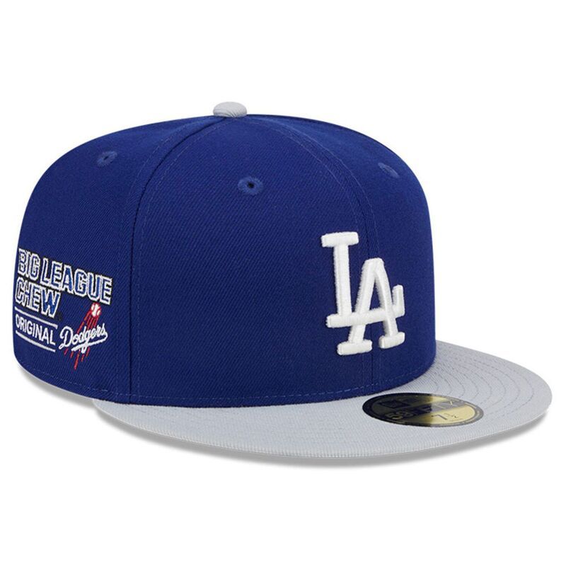 ニューエラ レディース アクセサリー 帽子 Mens New Era Royalos Angeles Dodgers Big League Chew Team 59FIFTY Fitted Hat Lad Blue ブルー