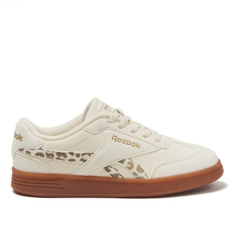 リーボック レディース シューズ スニーカー Reebok Court Flex Little Kidsneakers Chalk Leopard チョーク