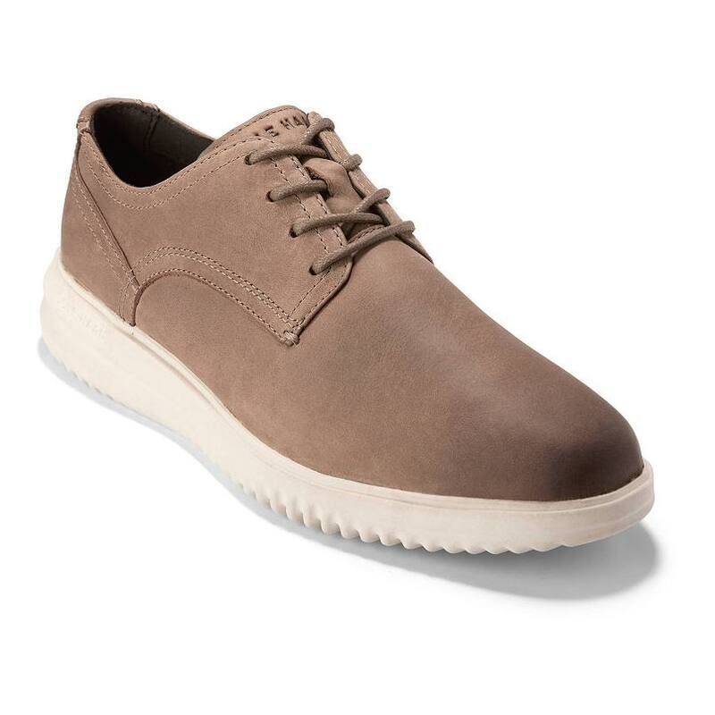 コールハーン メンズ シューズ オックスフォード レザー Cole Haan Grand Mens Leather Oxford Shoestucco