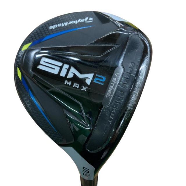 【中古】 テーラーメイド SIM2 MAX 5W フェアウェイウッド FW TENSEI BLUE TM50(SIM2 FW) (フレックスR) メンズ 男性用 右利き 右用 Cランク ゴルフクラブ