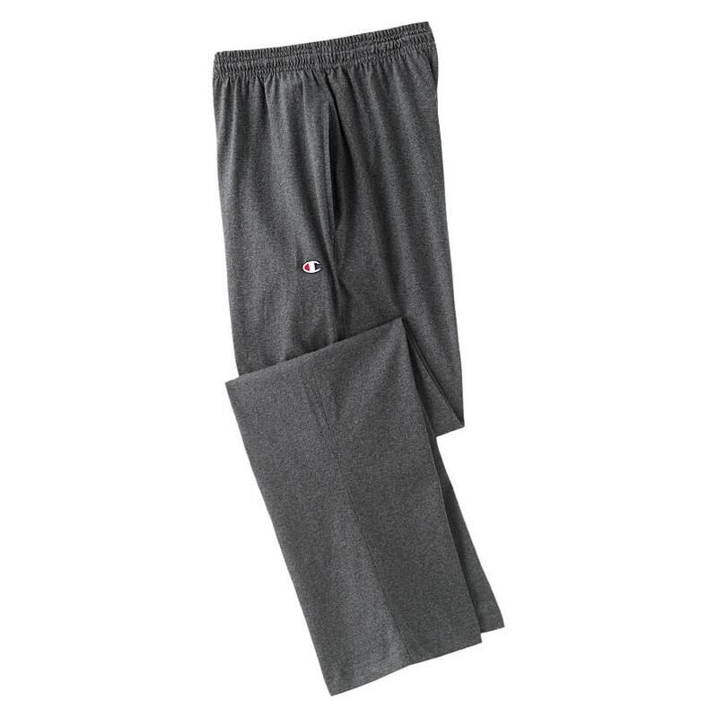チャンピオン メンズ ボトムス カジュアルパンツ コットン ジャージー Mens Champion Cotton Jersey Pants Granite Heather ヘザー
