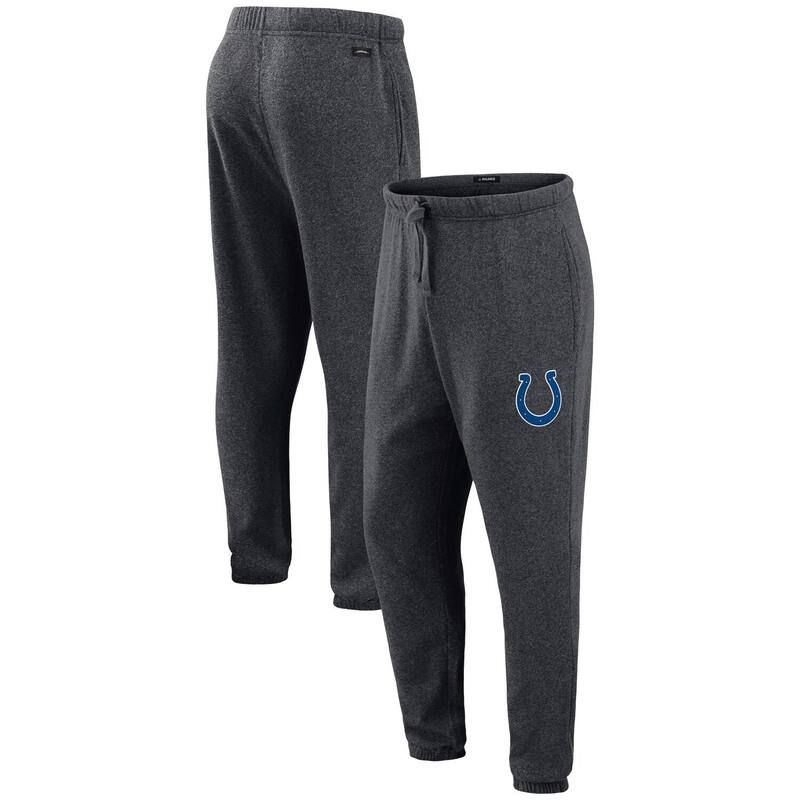 アンブランデッド レディース ボトムス カジュアルパンツ ジョガーパンツ Unbranded Mens J Palmer Dark Heather Gray Indianapolis Colts Players Lounge TriBlend Joggers