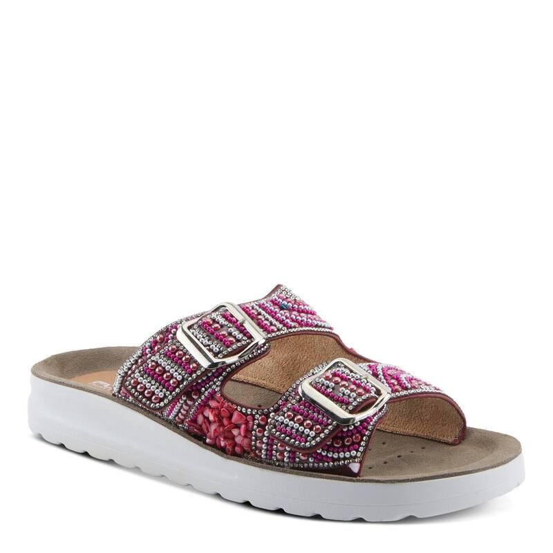 フレクサス レディース シューズ サンダル Flexus by Spring Step Cytheria Womenslide Sandals Pink ピンク