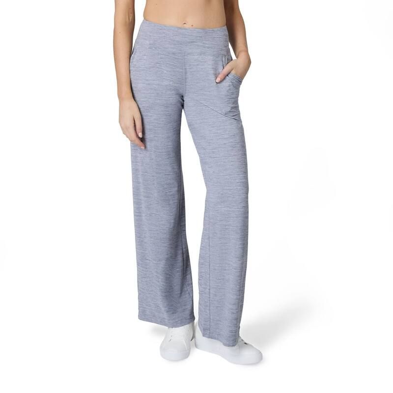 フリー カントリー レディース ボトムス カジュアルパンツ ワイドレッグ ニット Free Country Womens Cloud Knit Wide Leg Pants Medium Grey グレー
