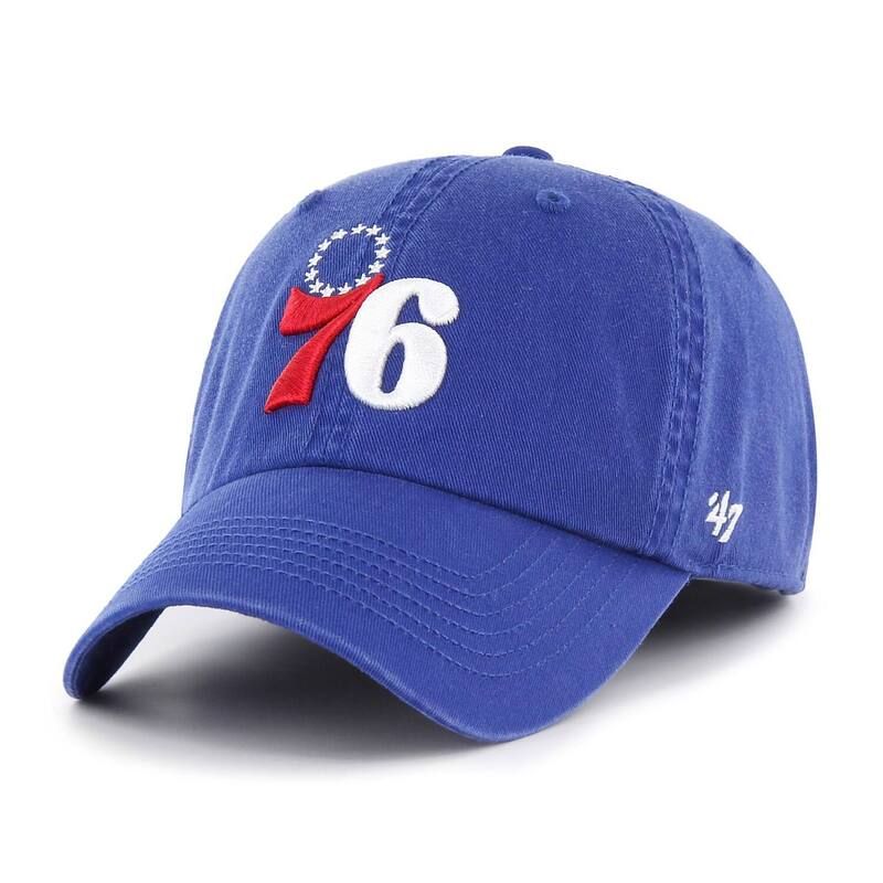 アンブランデッド レディース アクセサリー 帽子 Unbranded Mens 47 Royal Philadelphia 76ers Classic Franchise Fitted Hat 76r Blue ブルー