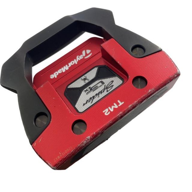 【中古】 テーラーメイド Spider GTx TRUSS RED TM2 34インチ パター PT スチール (フレックスその他) メンズ 男性用 右利き 右用 Dランク ゴルフクラブ