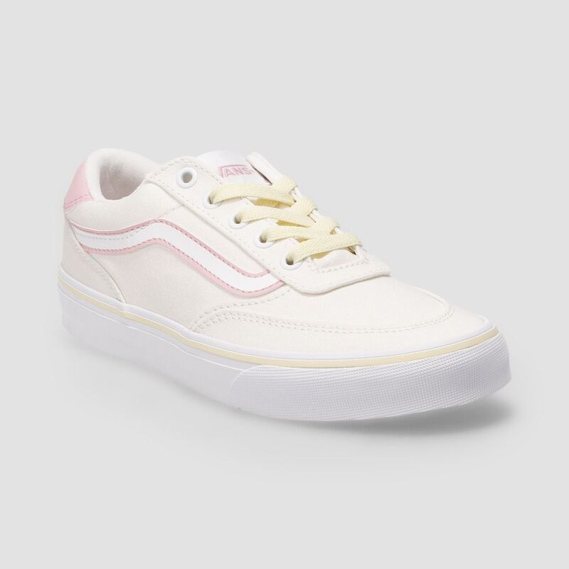 バンズ レディース シューズ スニーカー レース Vans Brooklyn LowTop Womens LaceUp Casual Sneakers Pastel Pop Blanc
