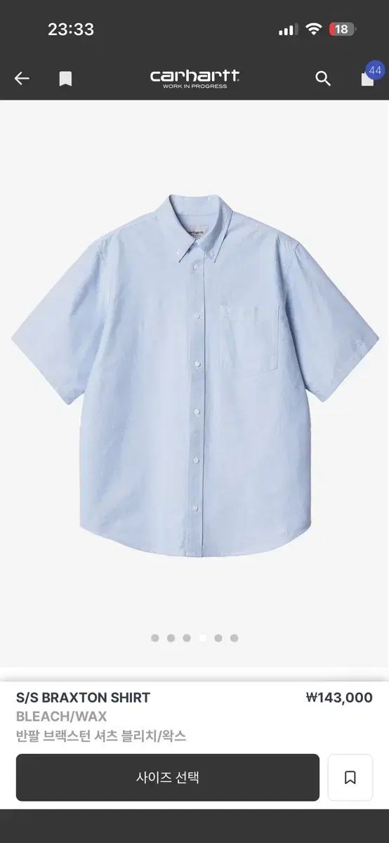 CARHARTT WIP(カーハートダブリューアイピー) オックスフォード シャツ