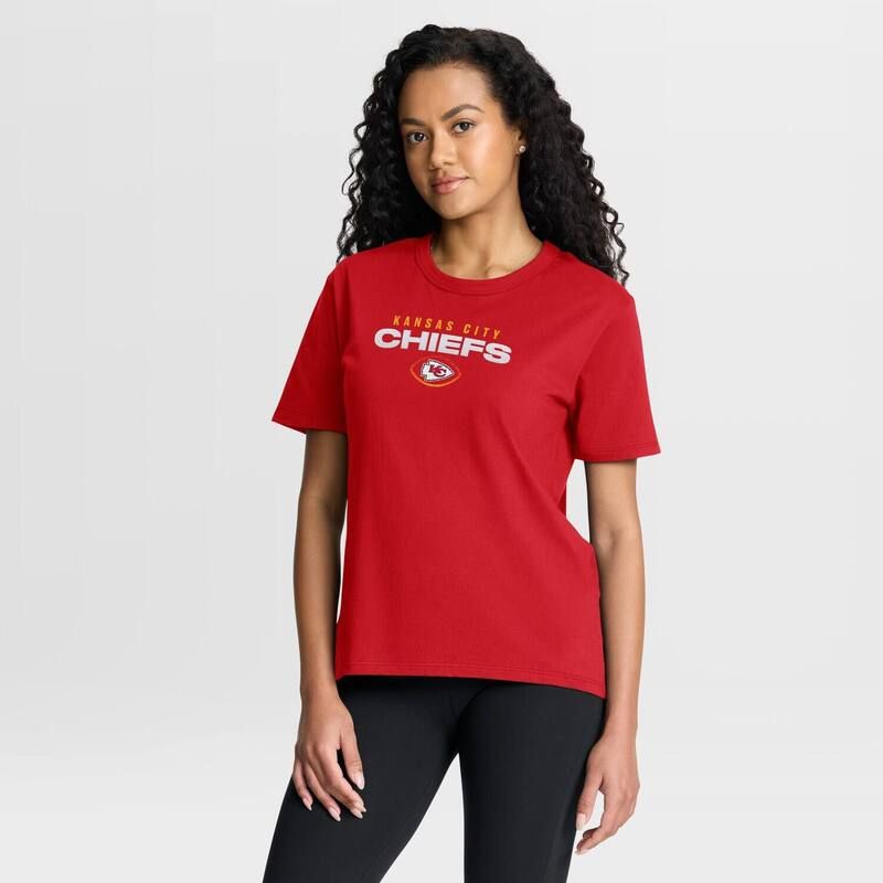 ファナティクス レディース トップス Tシャツ Womens Fanatics Red Kansas City Chiefs Fade Legacy TShirt Chf Red レッド