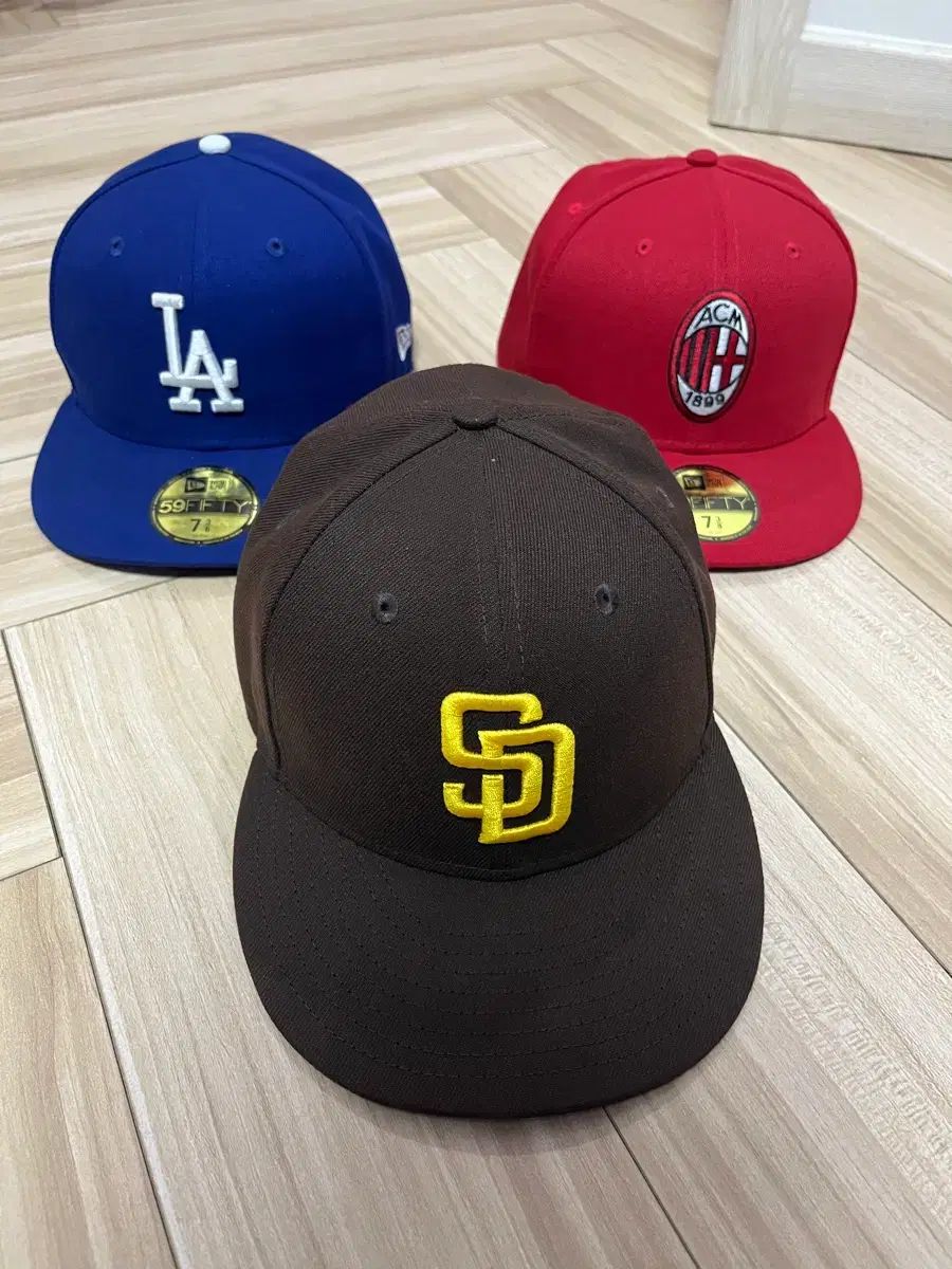 NEW ERA 59FIFTY 738サイズ 3種 まとめ売り