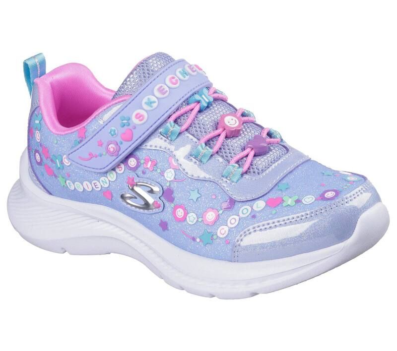 スケッチャーズ レディース シューズ スニーカー Skechers Jumpsters 20 Besties 4Ever Girls Cushioned Casual Sneakers Lavendar Multi マルチカラー