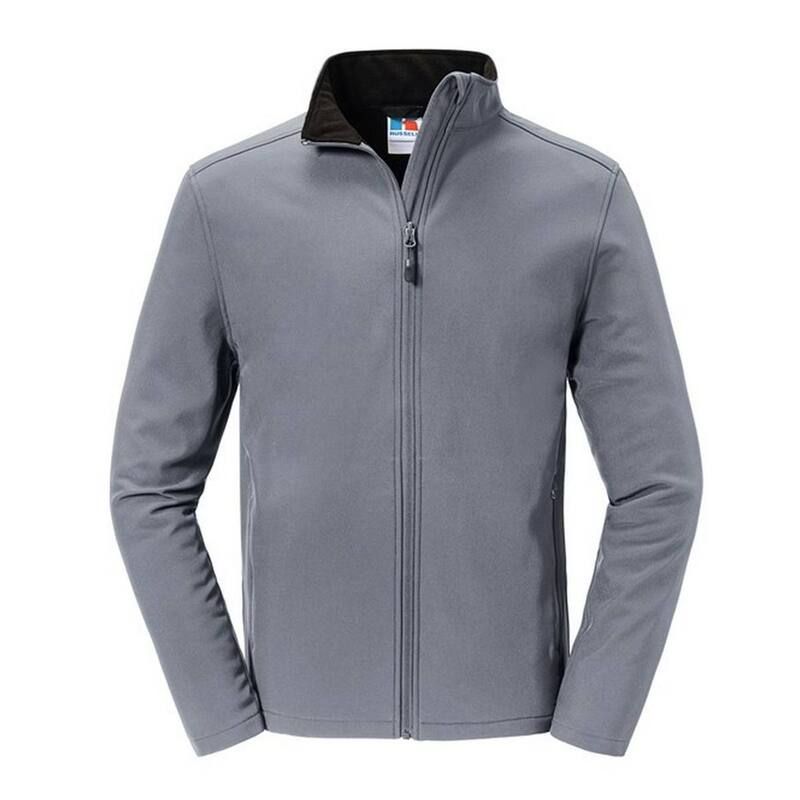 ラッセルアスレチック レディース アウター ジャケット・ブルゾン Russell Athletic Russell Mens Essential Soft Shell Jacket Iron Grey グレー