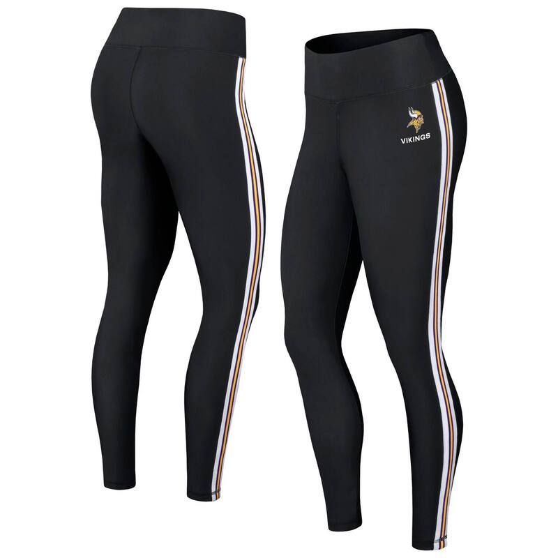 ウェア バイ エリン アンドルーズ レディース ボトムス カジュアルパンツ レギンス Womens WEAR by Erin Andrews Black Minnesota Vikings Color Block Leggings Mvk Black ブラック