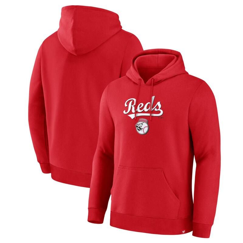 ファナティクス レディース トップス Tシャツ パーカー Mens Fanatics Red Cincinnati Reds LockUp Legacy Hoodie Red レッド