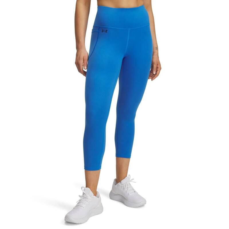 アンダーアーマー レディース ボトムス カジュアルパンツ キャップ レギンス Womens Under Armour Motion Capri Leggings Blue Atlantis ブルー
