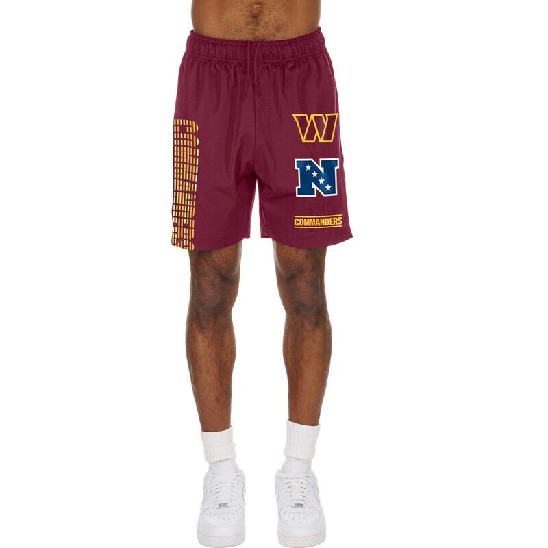 ニューエラ レディース ボトムス ハーフパンツ・ショーツ ショートパンツ Mens New Era Burgundy Washington Commanders Match Shorts Wft Med Re バーガンディ