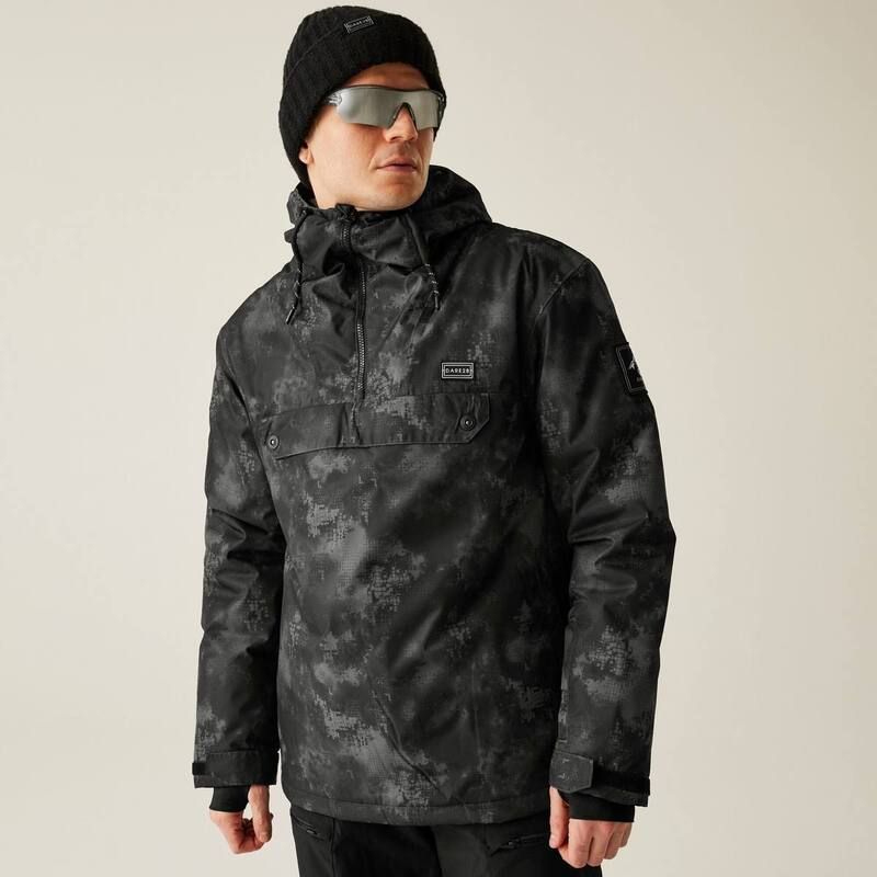 デアツービー レディース アウター ジャケット・ブルゾン Dare 2B Mens Freeride II Distressed Overhead Ski Jacket Iron Gate