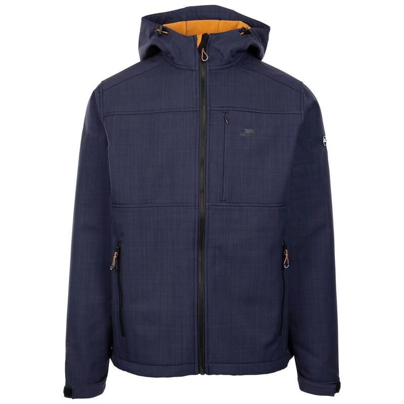 トレスパス レディース アウター ジャケット・ブルゾン Trespass Mens Piber TP75 Soft Shell Jacket Navy Marl マール