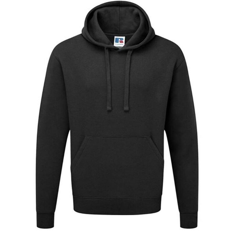 ラッセルアスレチック レディース トップス Tシャツ スウェット パーカー Russell Athletic Russell Colour Mens Hooded Sweatshirt Hoodie Black ブラック