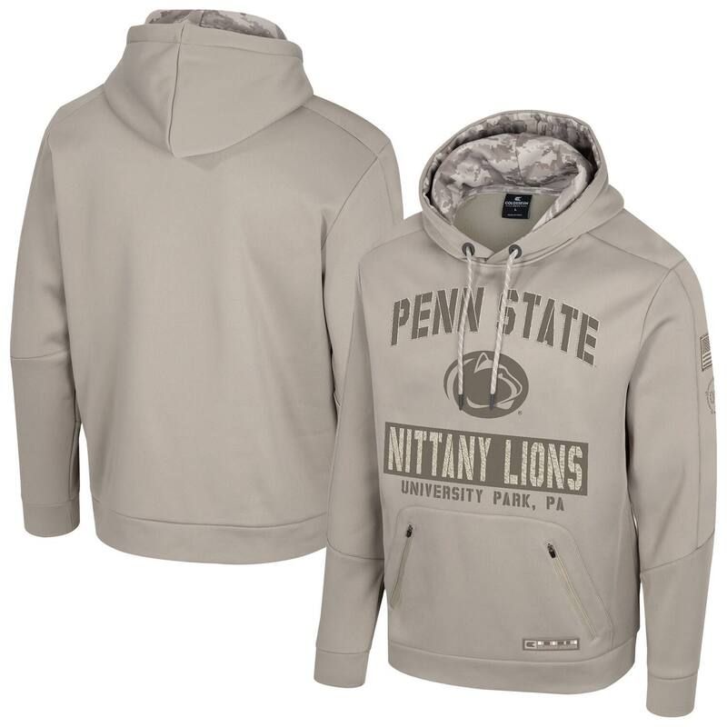 コロシアム レディース トップス Tシャツ スウェットール パーカー Mens Colosseum Oatmeal Penn State Nittany Lions Big Tall Operation Hatrick Battalion Hoodie Swe