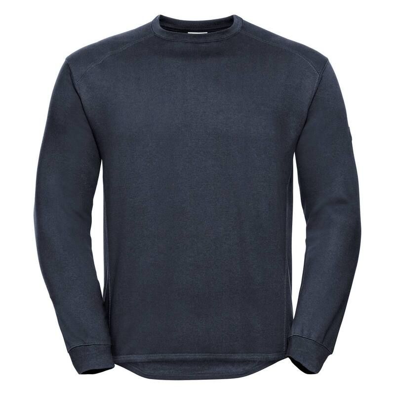 ラッセルアスレチック レディース トップス Tシャツ クルーネック スウェット Russell Athletic Russell Workwear Mens Crew Neck Set In Sweatshirtop French Navy ネイビー