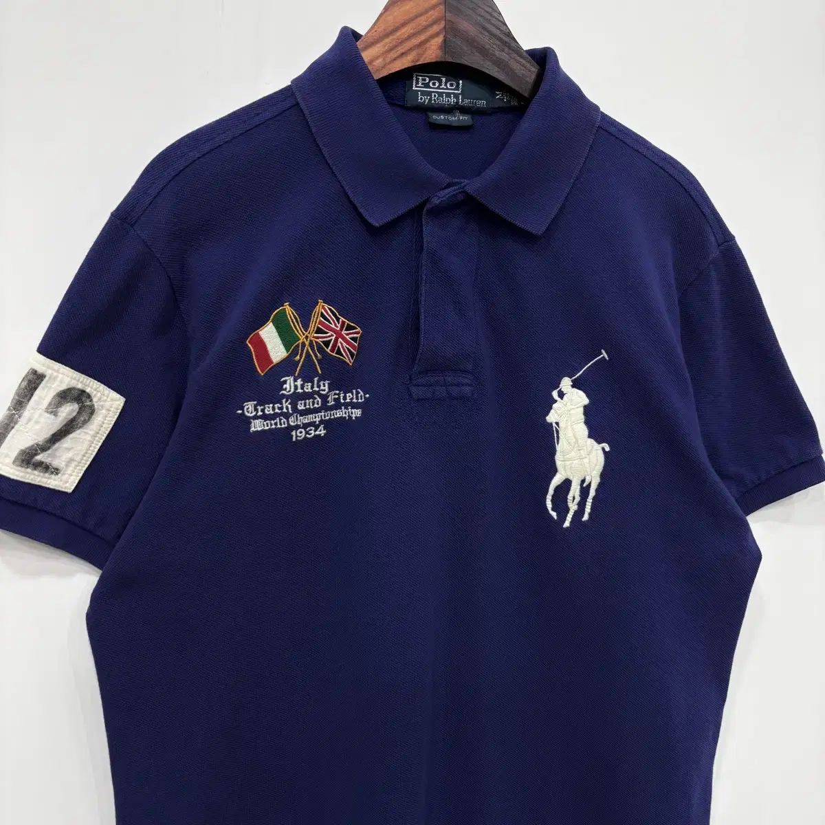 POLO RALPH LAUREN イタリア ビックポニー ピケTシャツ M