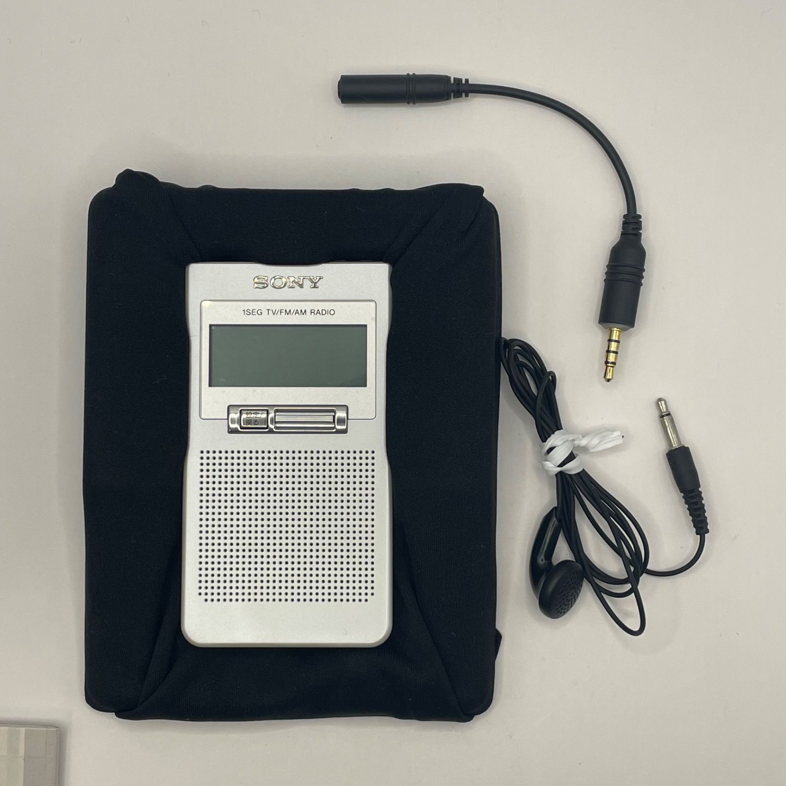 美品・付属品完備 SONY XDR-63TV(W) ワンセグTV音声/FM/AMラジオ 付属