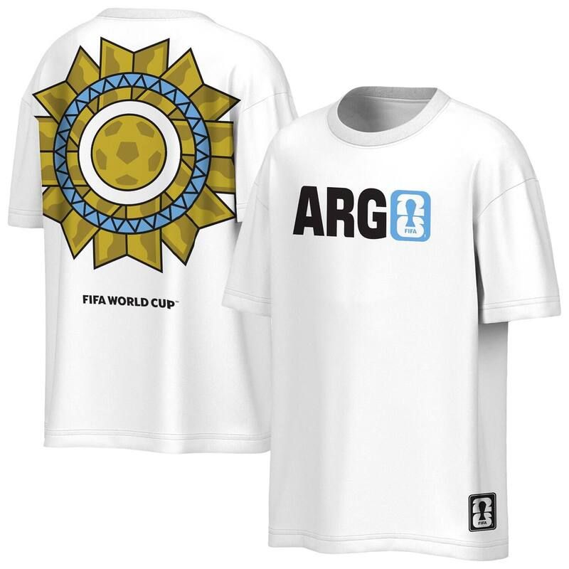 アウタースタッフ レディース トップス Tシャツ Mens Outerstuff White FIFA World Cup 2026 Livery Oversized 2HitShirt Soc White ホワイト