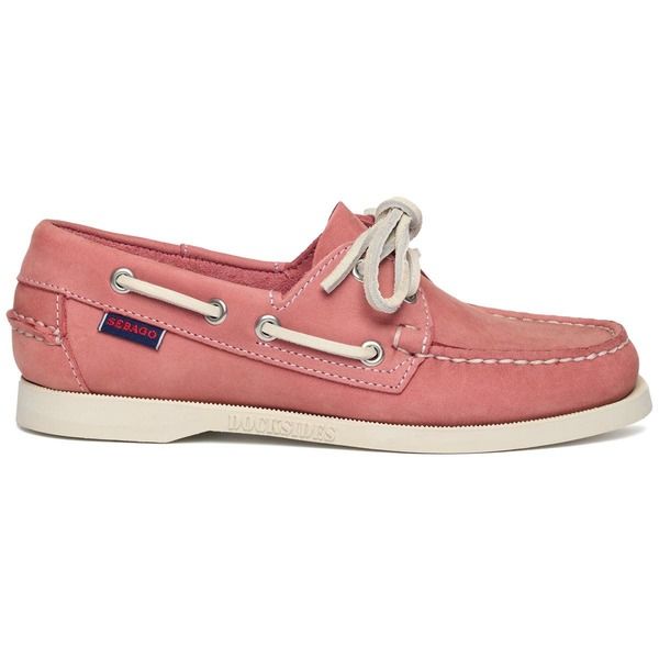 セバゴ レディース シューズ スリッポン・ローファー Sebago Portland Nubuck Womans Boat Shoes PinkWhite ホワイト