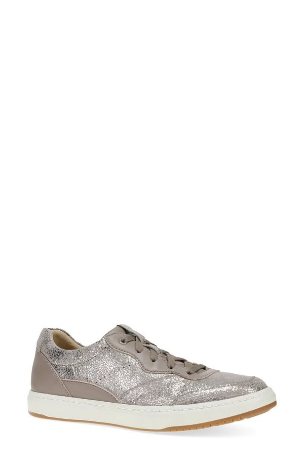 ダンスコ レディース シューズ スニーカー Dansko Josey Low Top Sneaker Taupe Metallic トープ