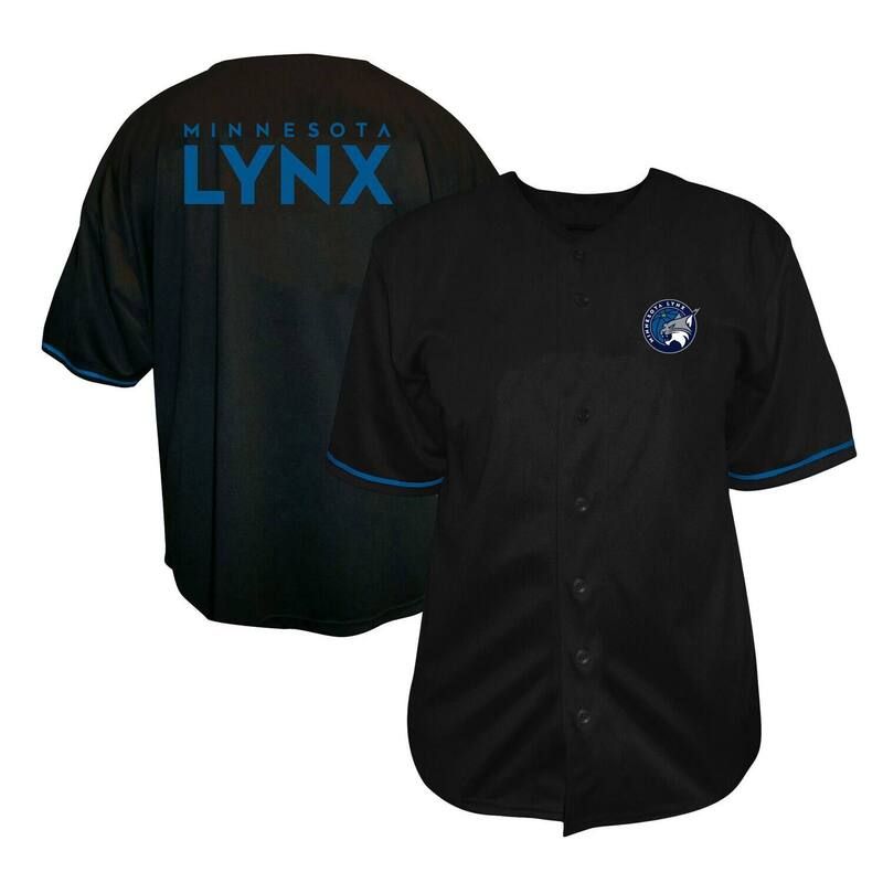 ファナティクス レディース トップス Tシャツ トール ジャージー Mens Fanatics Black Minnesota Lynx Big Tall FullButton Fashion Jersey Wnblack ブラック