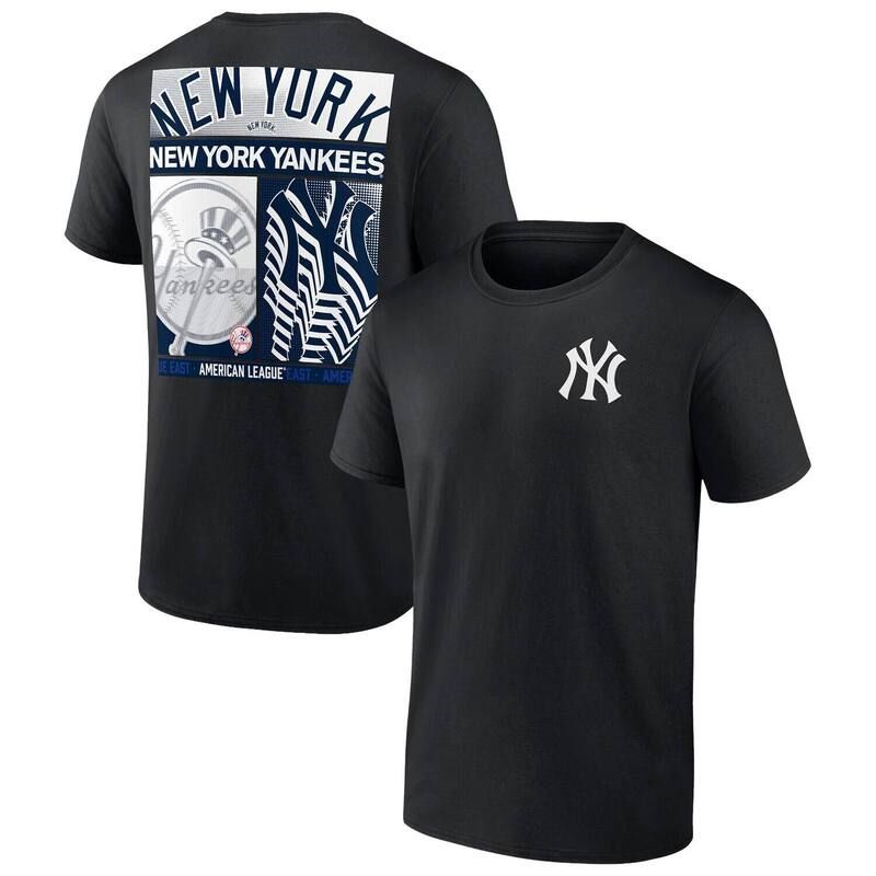 ファナティクス レディース トップス Tシャツ トール グラフィック Fanatics Mens Profile Black New York Yankees Big Tall TwoSided Graphic TShirt Ynk Black ブラック