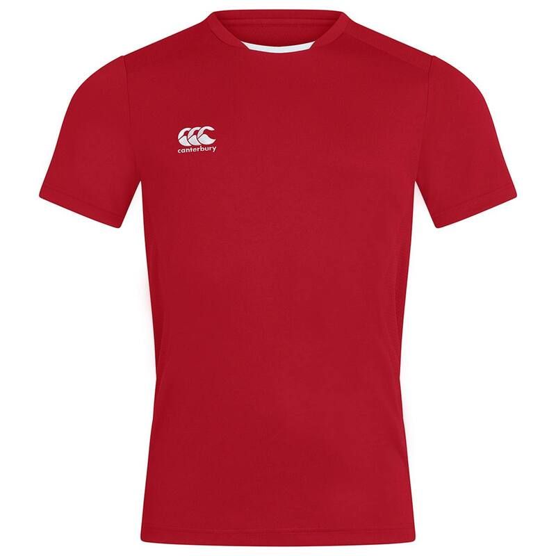 カンタベリー レディース トップス Tシャツ Canterbury Unisex Adult Club Dry TShirt Red レッド