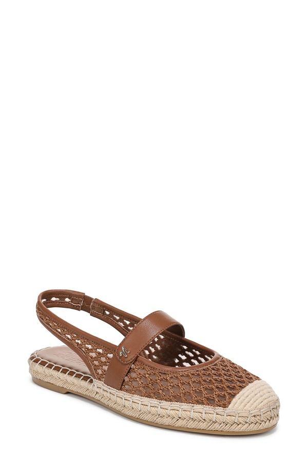 ナチュライザー レディース シューズ サンダル Naturalizer Jolie Slingback Espadrille Flat Walnut Wake